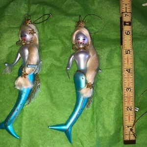 Beach Christmas ornaments